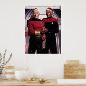 Poster Noël dans l'espace (Cuisine)