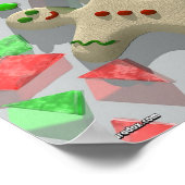 Poster Noël de bonbons (Coin)