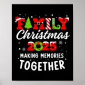 Poster Noël de famille 2025 Rassembler les souvenirs (Devant)