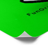 Poster Noël de volley-ball (Coin)