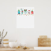Poster Noël dentaire (Cuisine)