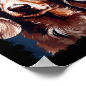 Poster Noël des femmes Noël Dachshund (Coin)