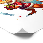 Poster Noël des libellules confortables (Coin)