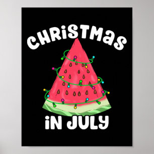Poster Noël d'été juillet En Noël En juillet Noël