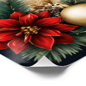 Poster Noël d'hiver (Coin)