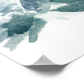 Poster Noël d'hiver Bébé il fait froid dehors bienvenue (Coin)