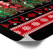 Poster Noël Donald Trump Président 2024 Dancing Funn (Coin)