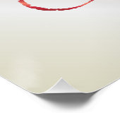 Poster Noël d'or blanc (Coin)
