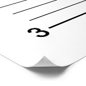 Poster Noël Drôle Mugshot Mauvais Chien Père Noël (Coin)