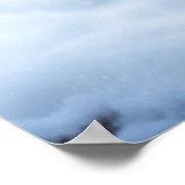 Poster Noël du chat noir et blanc (Coin)