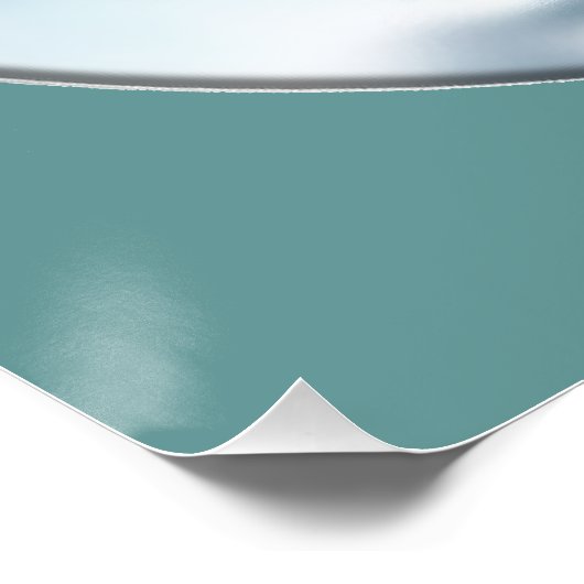 Poster Noël du géant Schnauzer (Coin)