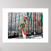 Poster Noël du Rockefeller Center (Devant)