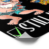 Poster Noël En Juillet Mi Année Rapport Toujours Naughty (Coin)