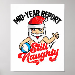 Poster Noël en juillet rapport semestriel toujours vilain