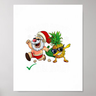 Poster Noël en juillet rapport semestriel toujours vilain
