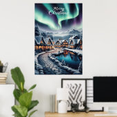 Poster Noël Enchanted Winter Wonderland (Bureau à domicile)