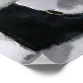 Poster Noël Eskimo Chien américain (Coin)