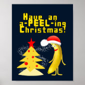 Poster Noël et banane (Devant)