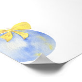 Poster Noël Genre révéler Carte garçon ou fille (Coin)