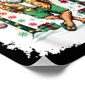 Poster Noël Hawaïen En Juillet Mele Kalikimaka Hawaii (Coin)