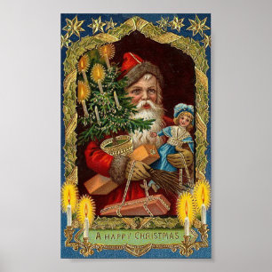 Poster Noël heureux