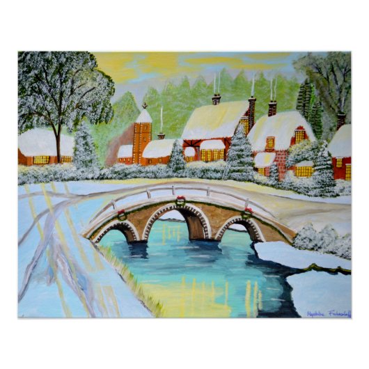 Poster Noël Hiver (Devant)