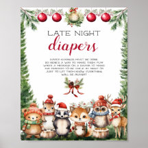Noël Hiver Bois Animaux