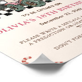 Poster Noël hiver Onederland Anniversaire Heure Capsule (Coin)