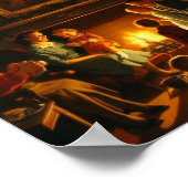 Poster Noël Horreur Retro Vintage (Coin)