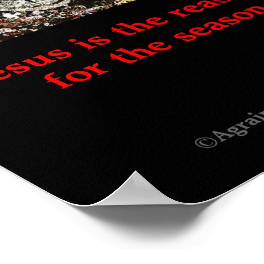 Poster Noël Jésus (Coin)