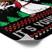 Poster Noël Jésus C'est Ton Anniversaire Dab Ugly Xmas (Coin)