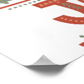 Poster Noël Joie Boho Holiday (Coin)