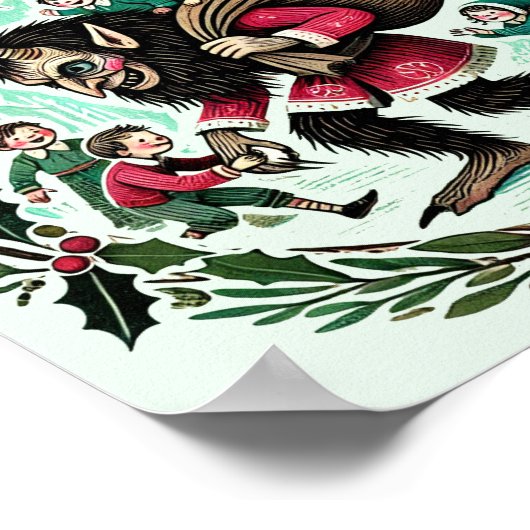 Poster Noël Krampus (Coin)