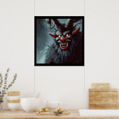 Poster Noël Krampus 2 (Cuisine)