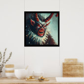 Poster Noël Krampus 3 (Cuisine)