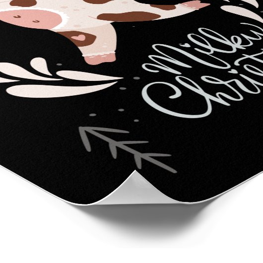 Poster noël laiteux (Coin)