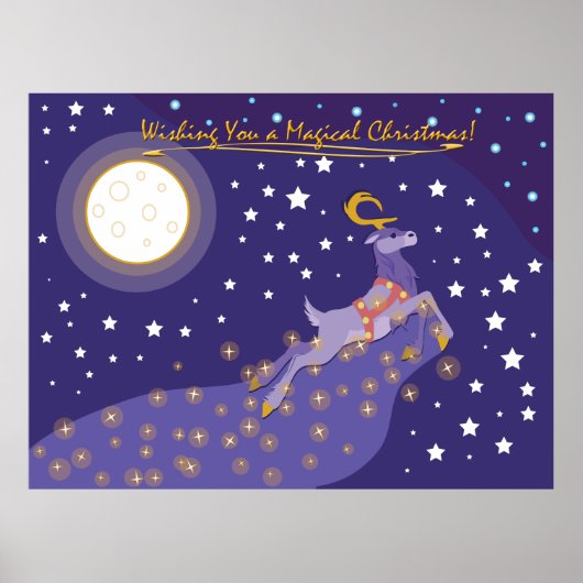 Poster Noël magique (Devant)