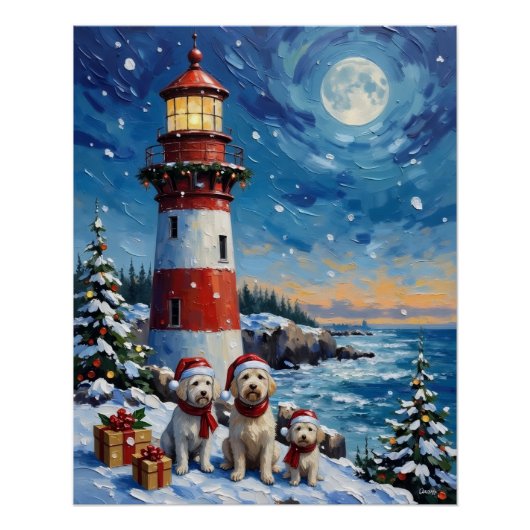Poster Noël Maltais au Phare de Fête (Devant)
