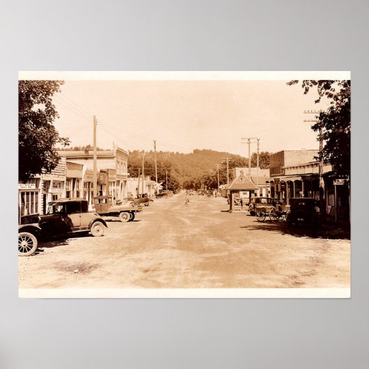 Poster Noel Missouri Main Street (Devant)