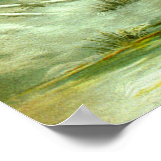 Poster Noël neigeux (Coin)