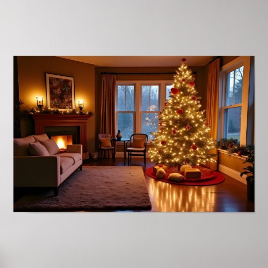 Poster Noël Nouvel An  (Devant)