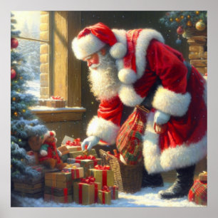 Poster Noël Père Noël 3