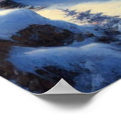 Poster Noël Père Noël 6 (Coin)