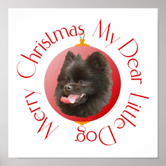 Poster Noël Poméranie (Devant)