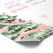 Poster Noël rose Il fait froid dehors Maman Bar Osa (Coin)