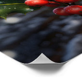 Poster noël saint magnifique photo (Coin)