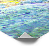 Poster Noël Salutations du chasseur Rassembleur dans ma v (Coin)