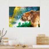 Poster Noël Salutations Mon Hunter Gatherer (Cuisine)