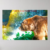 Poster Noël Salutations Mon Hunter Gatherer (Devant)