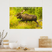 Poster Noël Salutations Mon Hunter Gatherer (Cuisine)